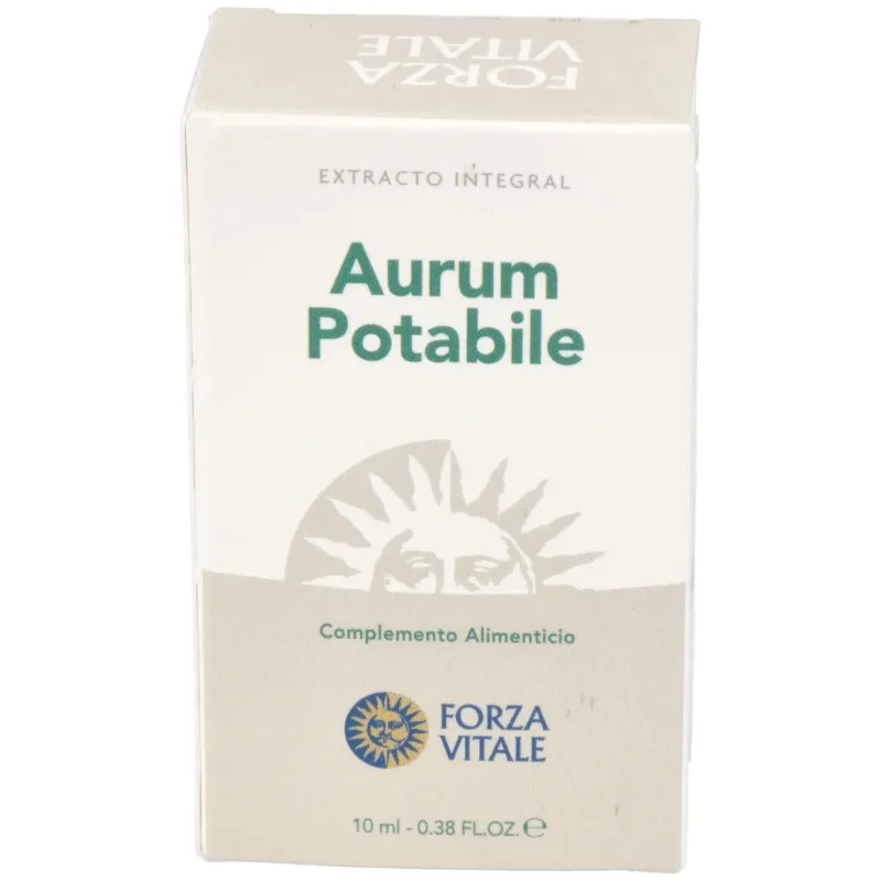 Aurum potable (oro) metal espagirico 10ml. | Farmacia Barata