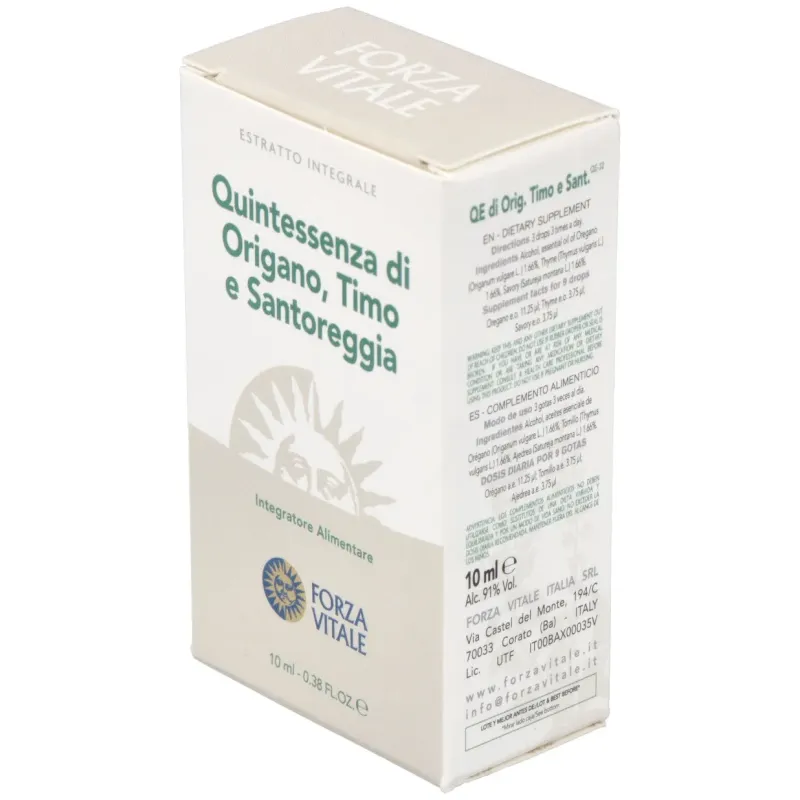 Quinta esencia oregano-tomillo-ajedrea 10ml. | Farmacia Barata