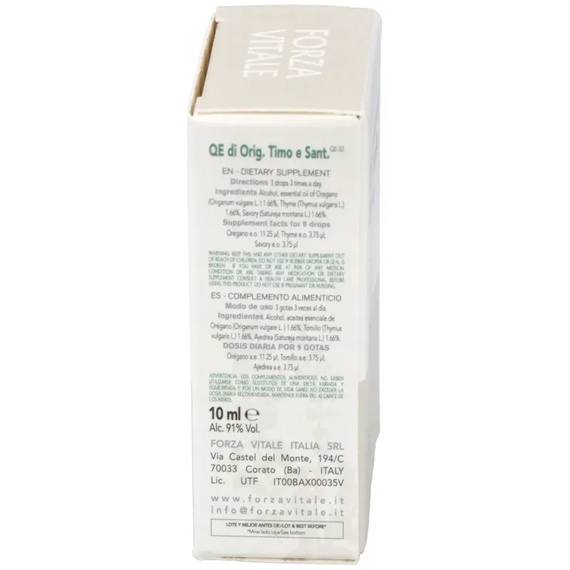 Quinta esencia oregano-tomillo-ajedrea 10ml. | Farmacia Barata
