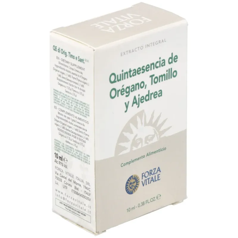 Quinta esencia oregano-tomillo-ajedrea 10ml. | Farmacia Barata