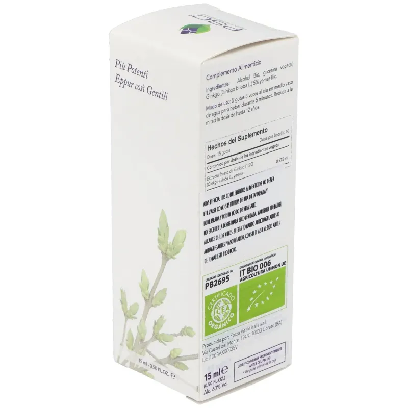 Psc ginkgo biloba 15ml. | Farmacia Barata