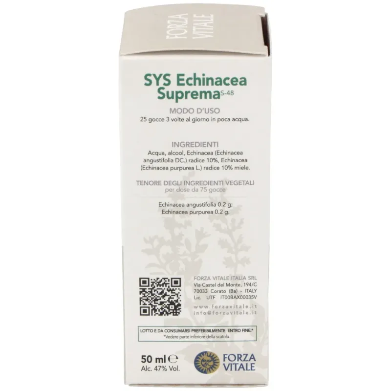 Sys.echinacea 50ml. | Farmacia Barata