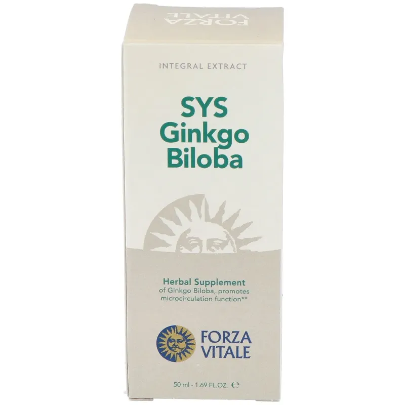 Sys.ginkgo biloba 50ml. | Farmacia Barata