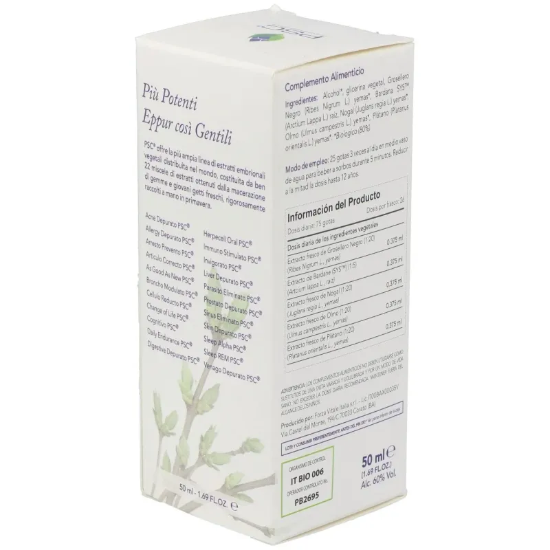 Psc acne depurato 50ml. | Farmacia Barata