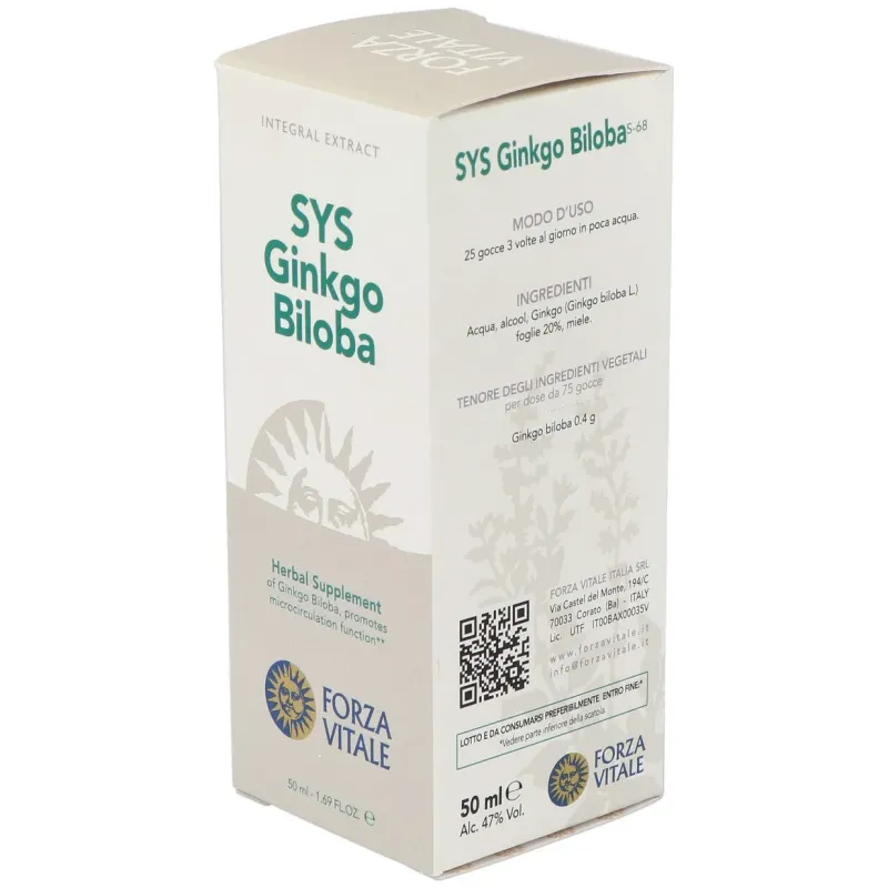 Sys.ginkgo biloba 50ml. | Farmacia Barata