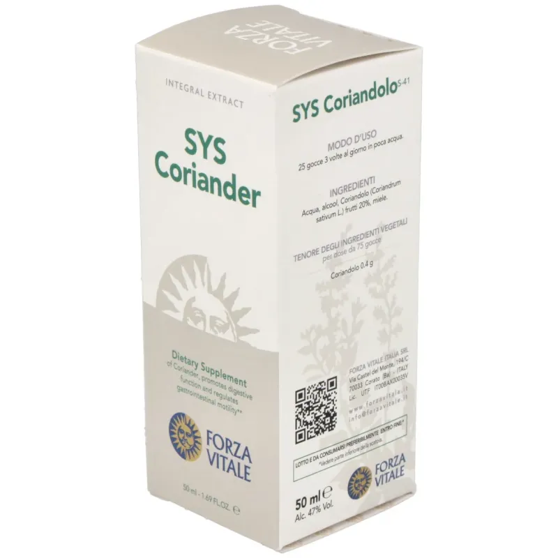 Sys.coriandolo (cilantro) 50ml. | Farmacia Barata