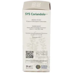 Sys.coriandolo (cilantro) 50ml. | Farmacia Barata