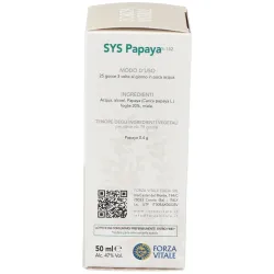 Sys.papaya 50ml. | Farmacia Barata
