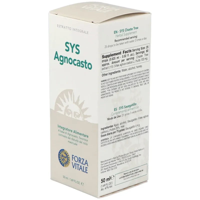 Sys.agnocasto 50ml. | Farmacia Barata