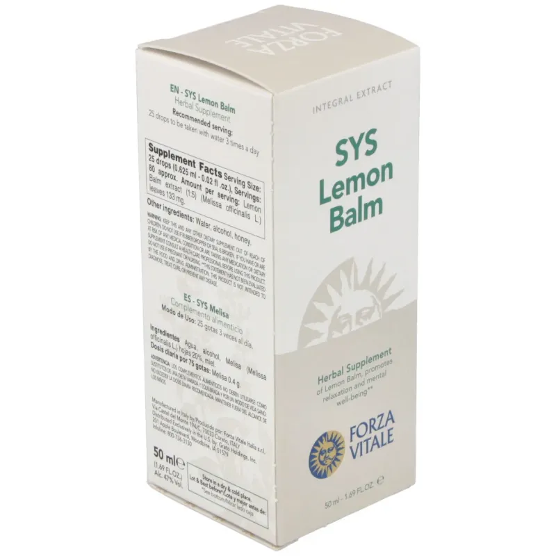 Sys.melisa 50ml. | Farmacia Barata