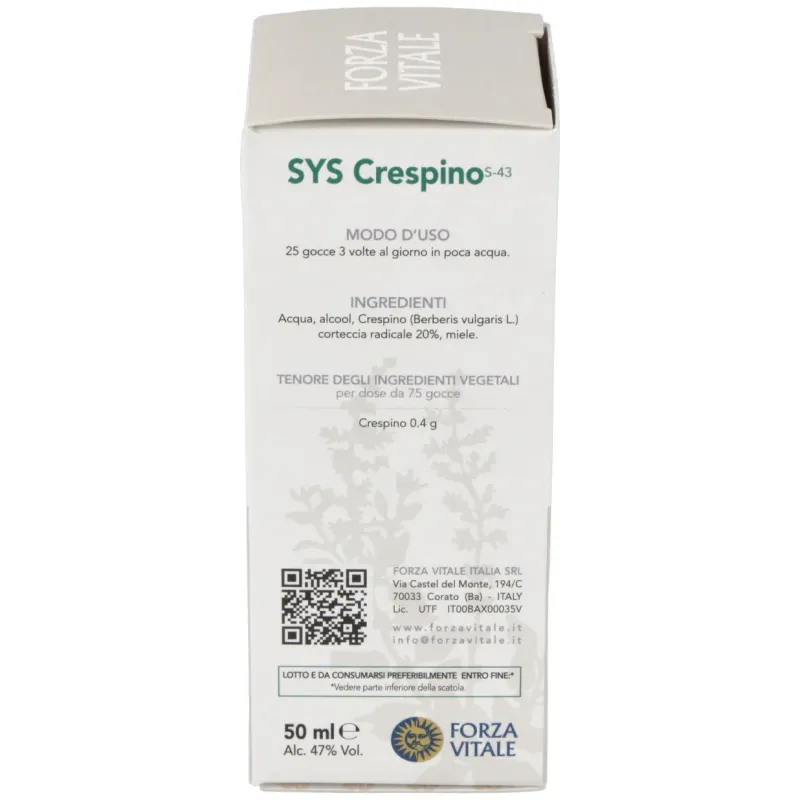 Sys.crespino 50ml. | Farmacia Barata Sys.crespino 50ml. | Farmacia Barata