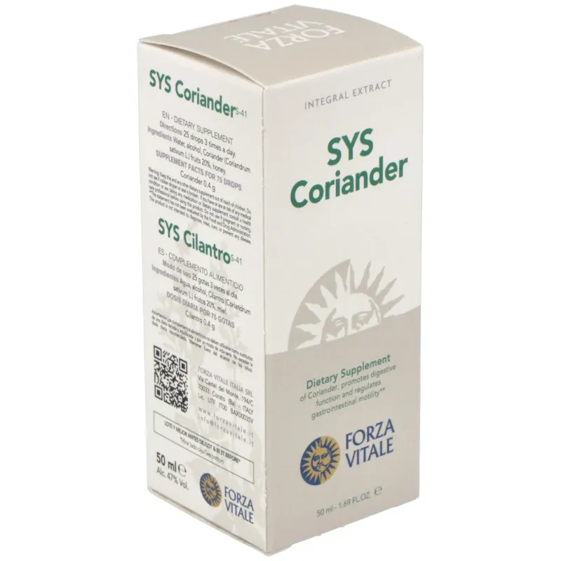 Sys.coriandolo (cilantro) 50ml. | Farmacia Barata