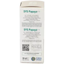 Sys.papaya 50ml. | Farmacia Barata