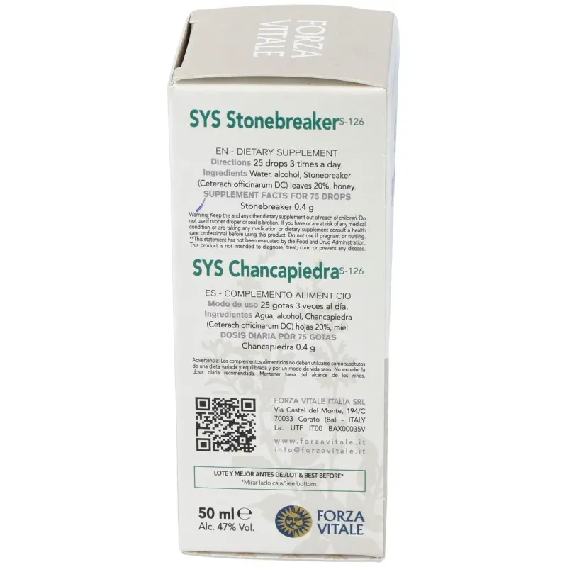 Sys.spaccapiedtra (rompepiedra) 50ml. | Farmacia Barata