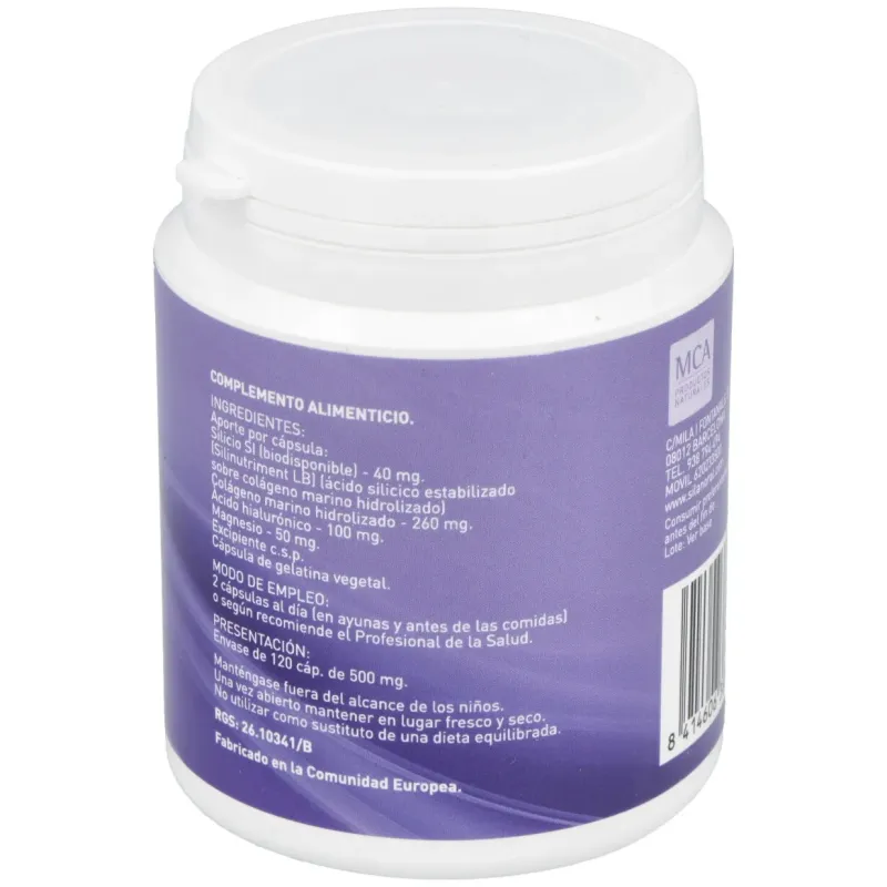 Mca productos naturales silancol 120caps | Farmacia Barata