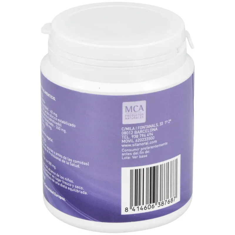 Mca productos naturales silancol 120caps | Farmacia Barata