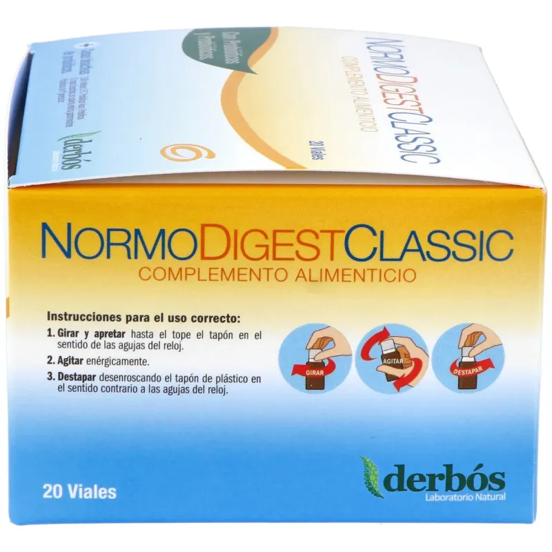 Derbos normodigest classic 20 viales | Farmacia Barata Derbos normodigest classic 20 viales | Farmacia Barata