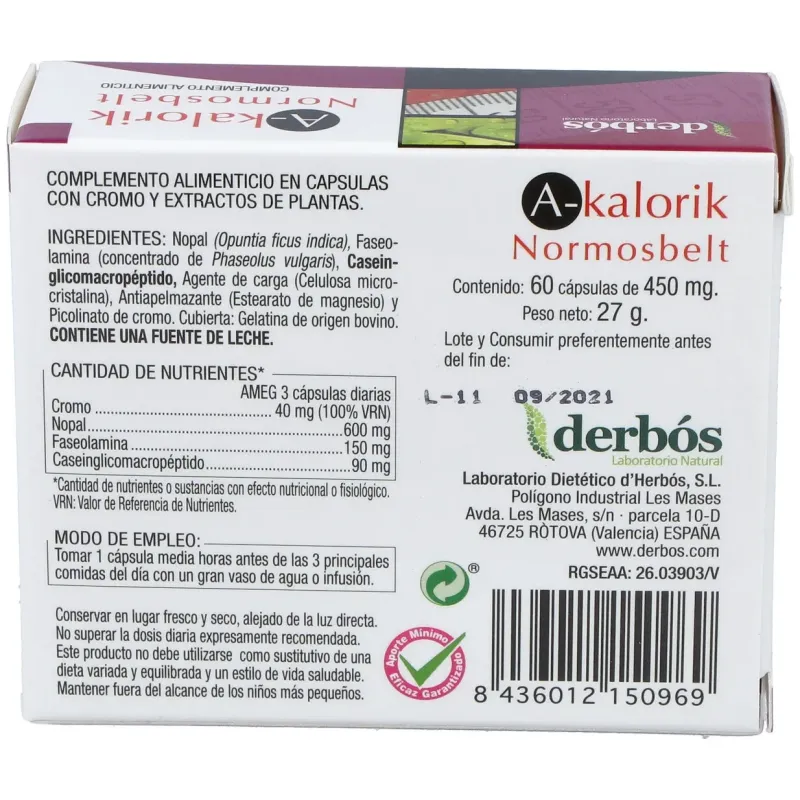 Derbos a-kalorik 60cáps | Farmacia Barata Derbos a-kalorik 60cáps | Farmacia Barata