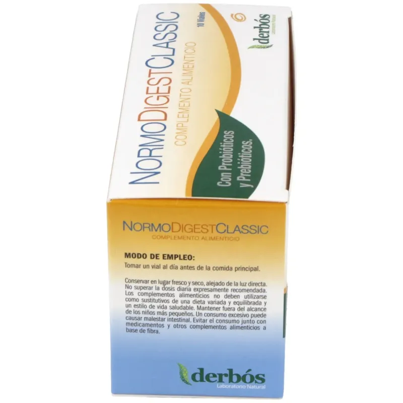 Derbos normodigest classic 10 viales | Farmacia Barata