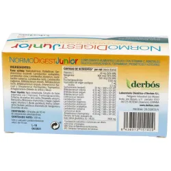 Derbos normodigest junior 10 viales | Farmacia Barata