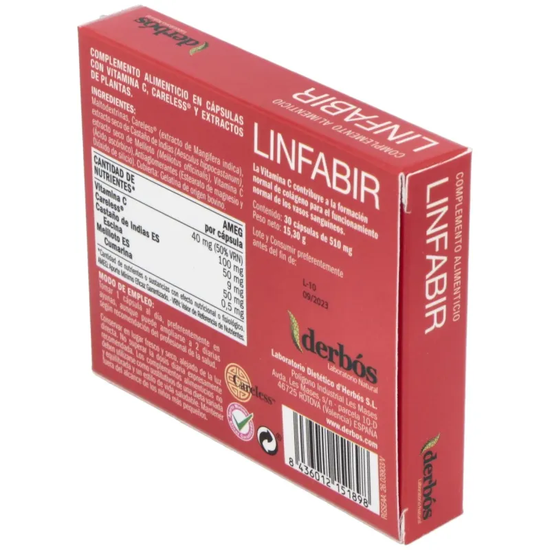 Derbos linfabir 30caps | Farmacia Barata