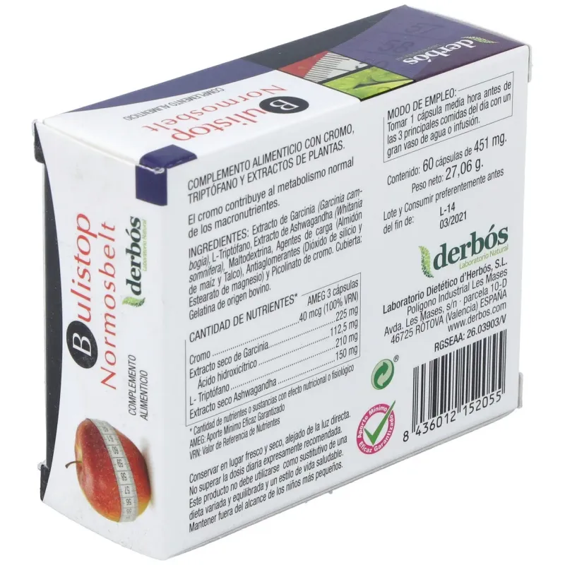 Bulistop 60cap. | Farmacia Barata