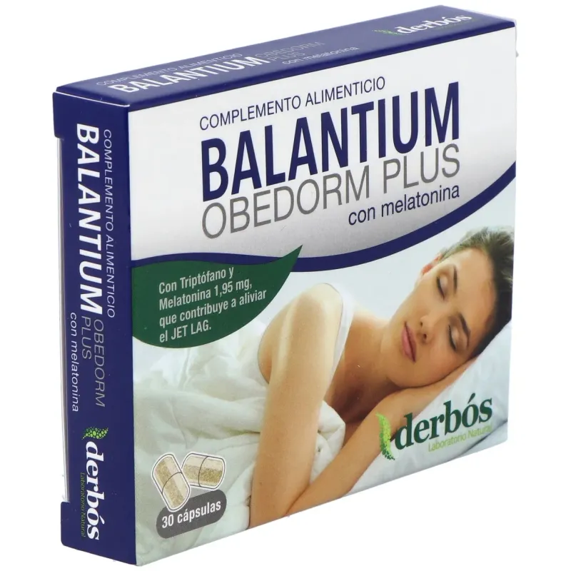 Balantium obedorm plus 30cap. | Farmacia Barata