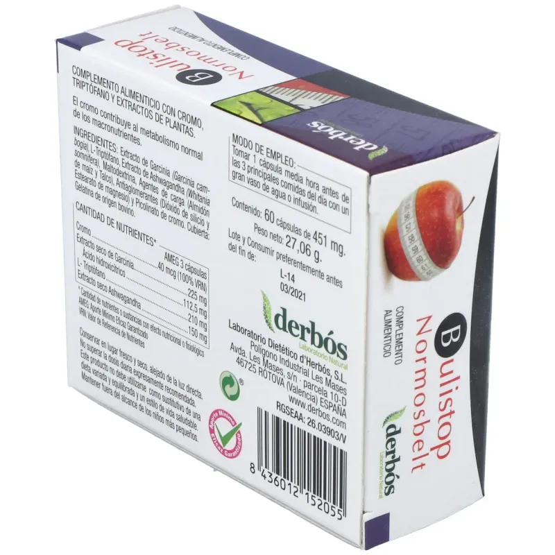 Bulistop 60cap. | Farmacia Barata
