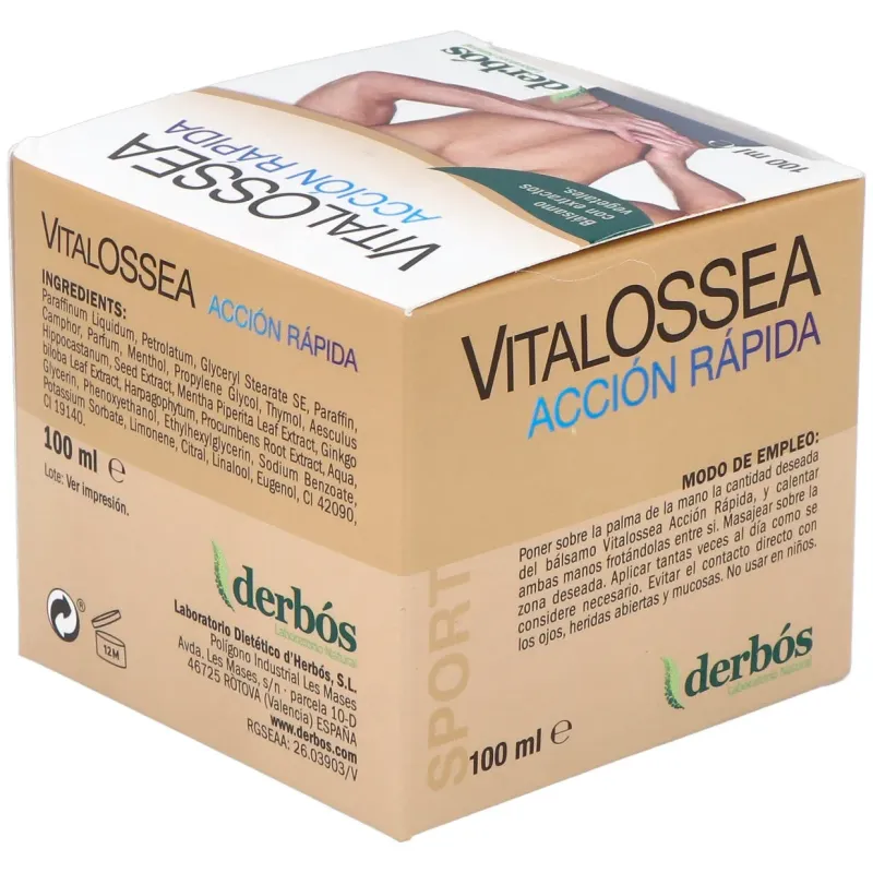 Derbos vitalossea acción rápida 100ml | Farmacia Barata