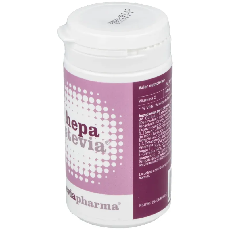 Steviapharma hepastevia 50caps | Farmacia Barata