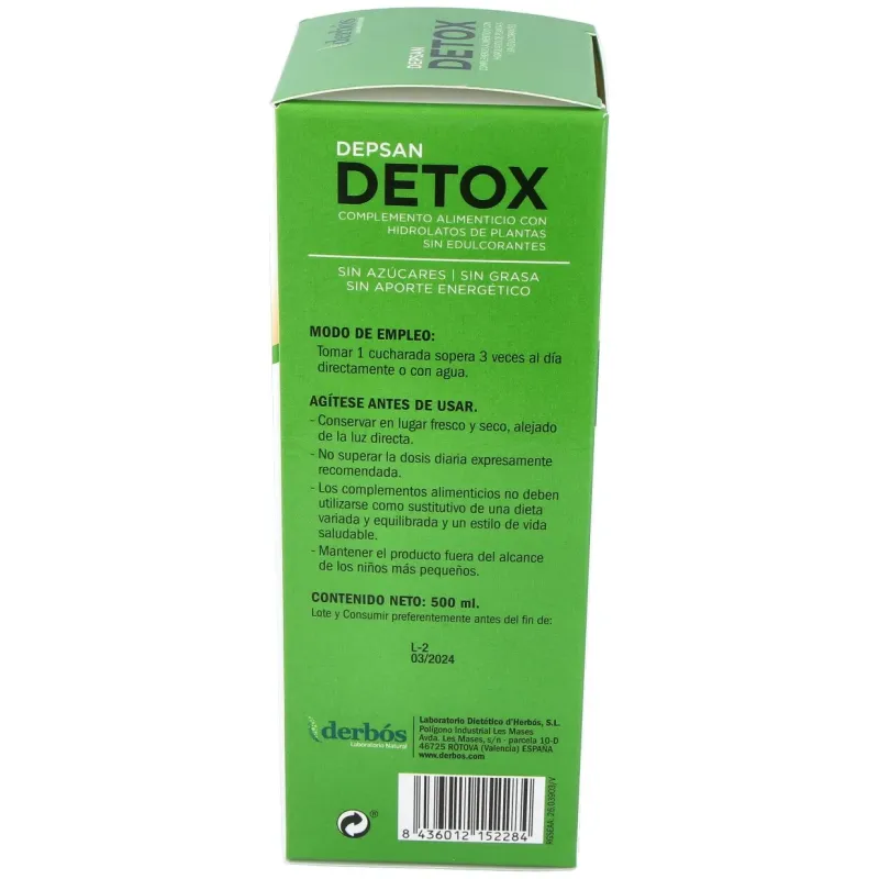 Derbos depsan detox 500ml | Farmacia Barata Derbos depsan detox 500ml | Farmacia Barata