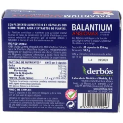 Derbos balantium ansomax 60caps | Farmacia Barata Derbos balantium ansomax 60caps | Farmacia Barata