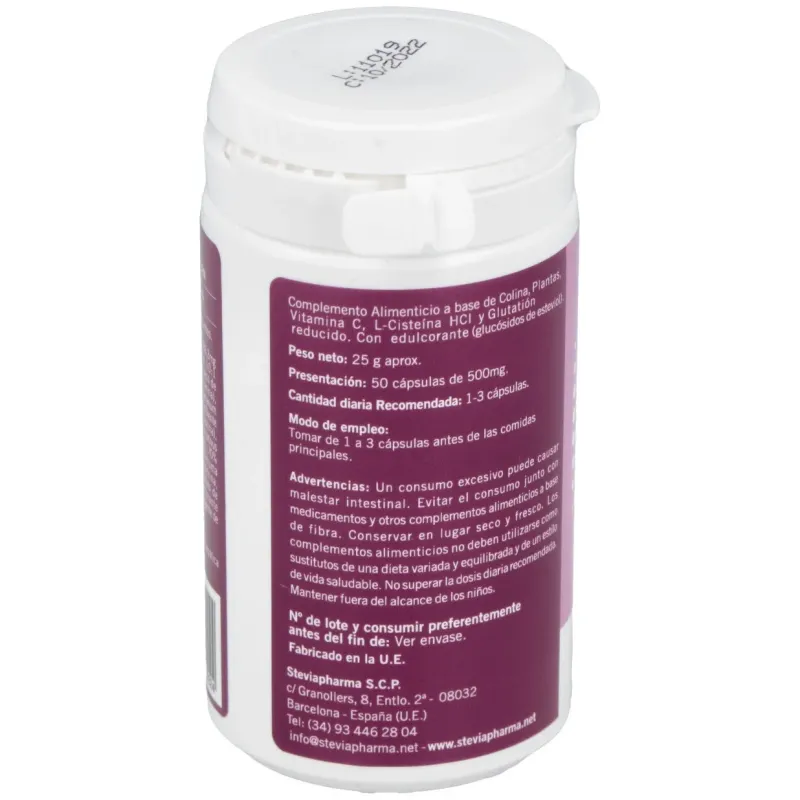 Steviapharma hepastevia 50caps | Farmacia Barata