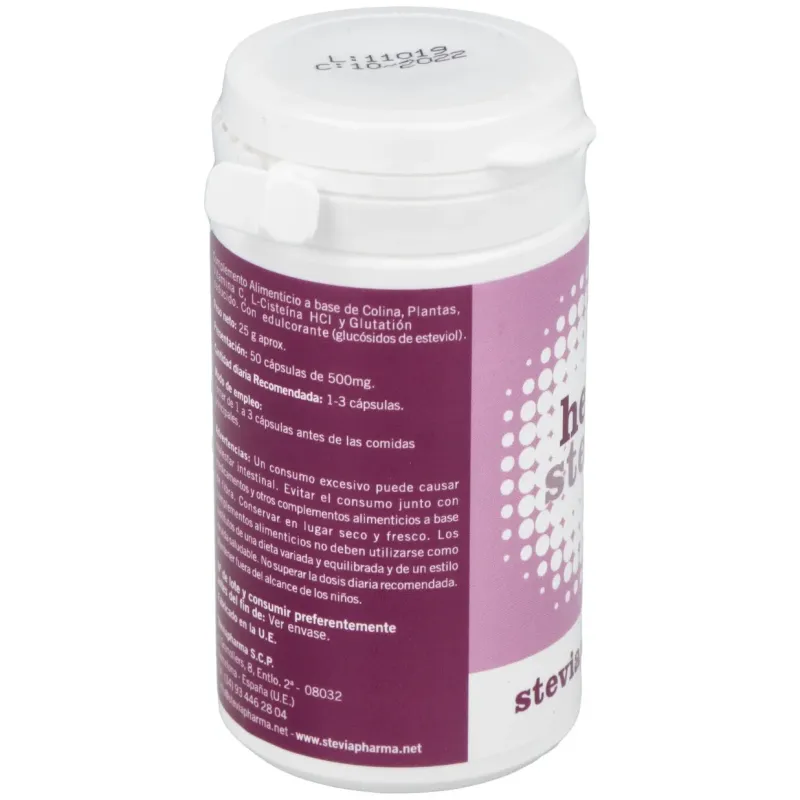 Steviapharma hepastevia 50caps | Farmacia Barata