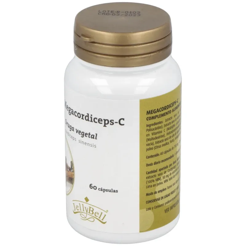 Megacordiceps c (oruga vegetal) 60cap. | Farmacia Barata