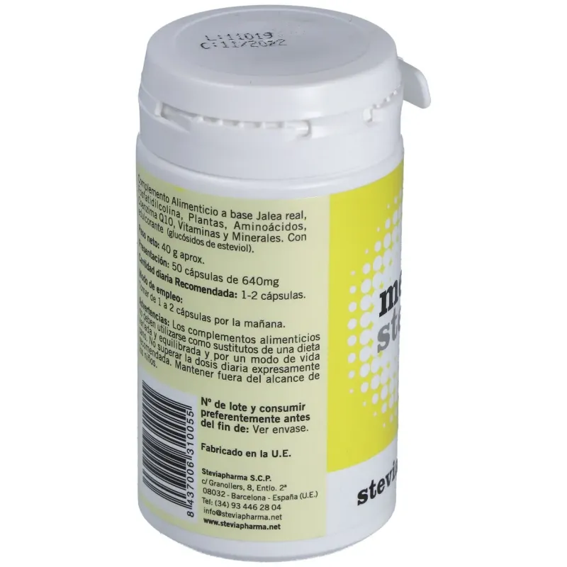 Stevia pharma memo stevia 50caps | Farmacia Barata