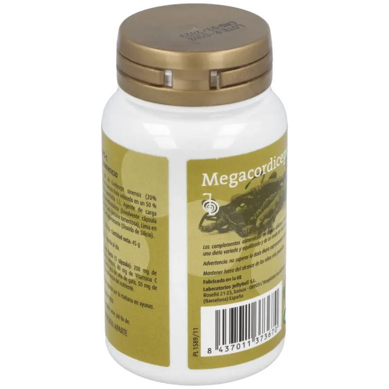 Megacordiceps c (oruga vegetal) 60cap. | Farmacia Barata