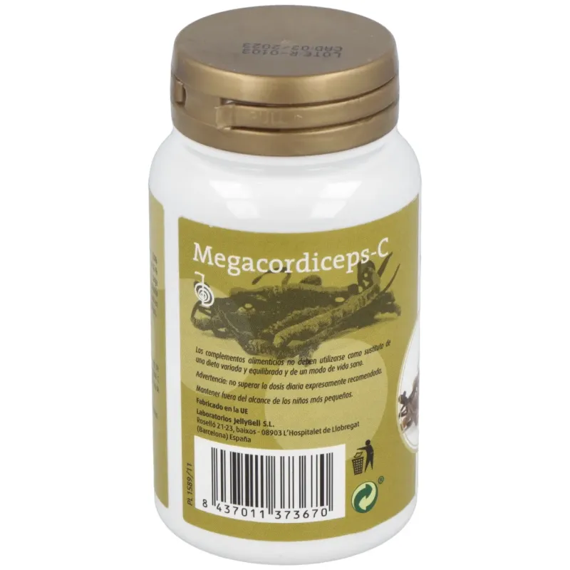 Megacordiceps c (oruga vegetal) 60cap. | Farmacia Barata