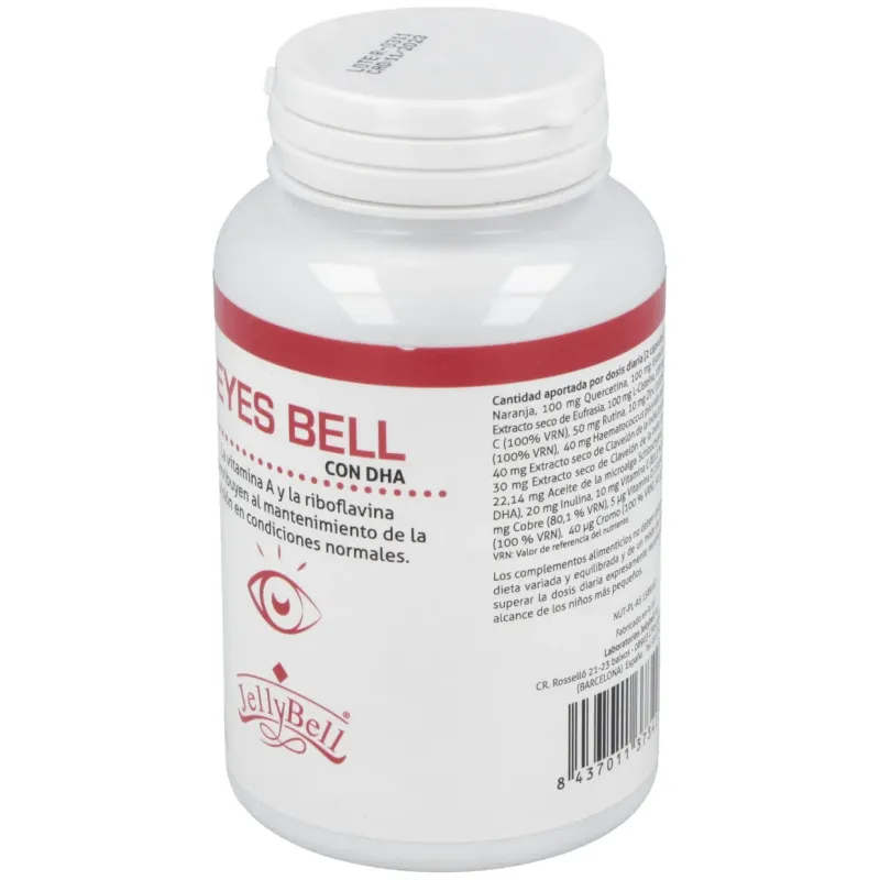 Jellybell eyes bell 60caps | Farmacia Barata Jellybell eyes bell 60caps | Farmacia Barata