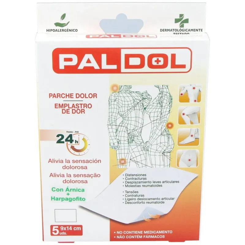Parche alivio dolor estuche de 5 parches | Farmacia Barata