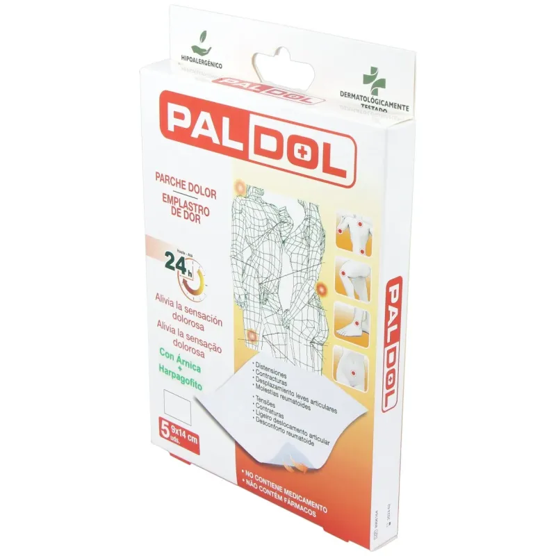 Parche alivio dolor estuche de 5 parches | Farmacia Barata