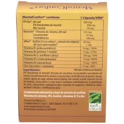 100% natural mentalconfort 30cáps | Farmacia Barata