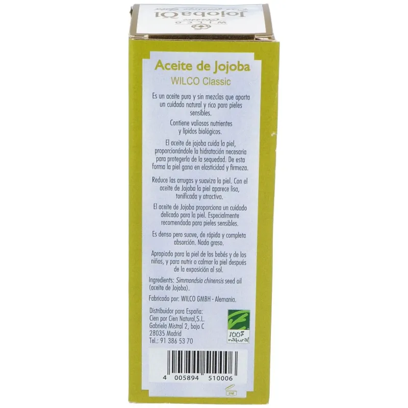 Aceite de jojoba 100ml. 2 | Farmacia Barata