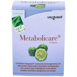 100% natural metabolicare 60caps
