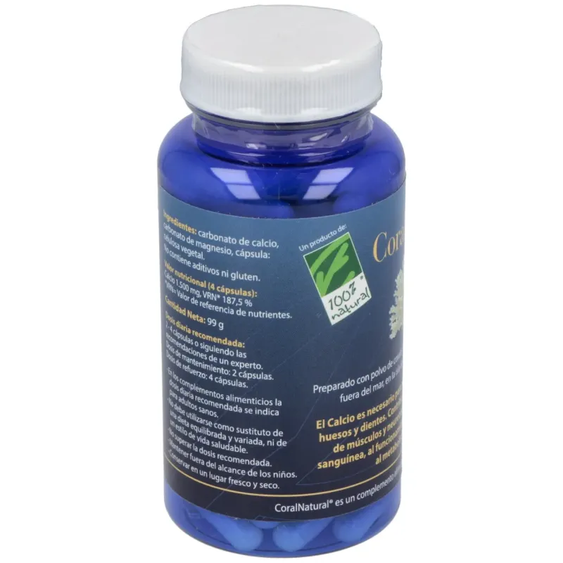 100% natural coralnatural 90 cápsulas | Farmacia Barata