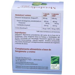 100% natural metabolicare 60caps | Farmacia Barata