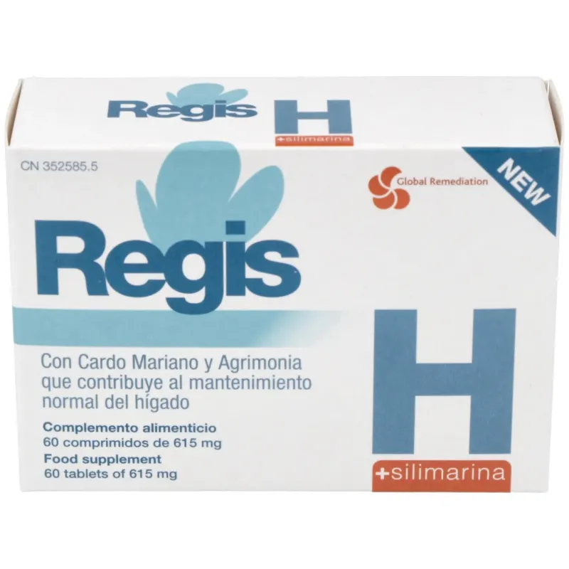 Regis h + silimarina 60 caps | Farmacia Barata