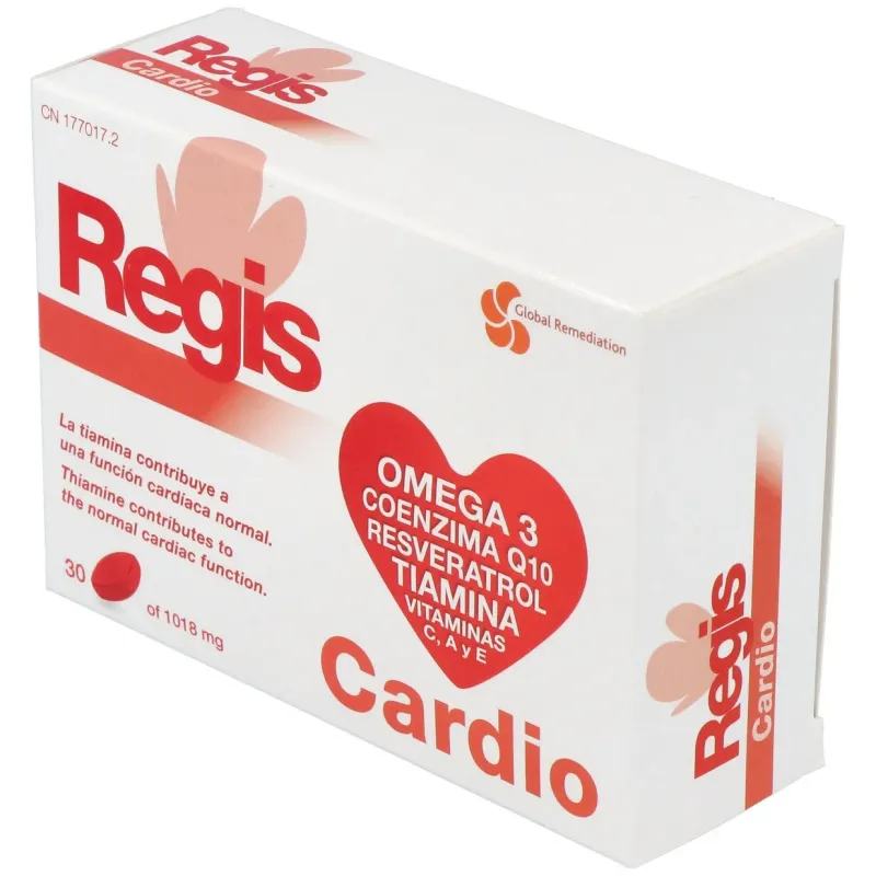 Regis cardio comprimidos 30 comp | Farmacia Barata
