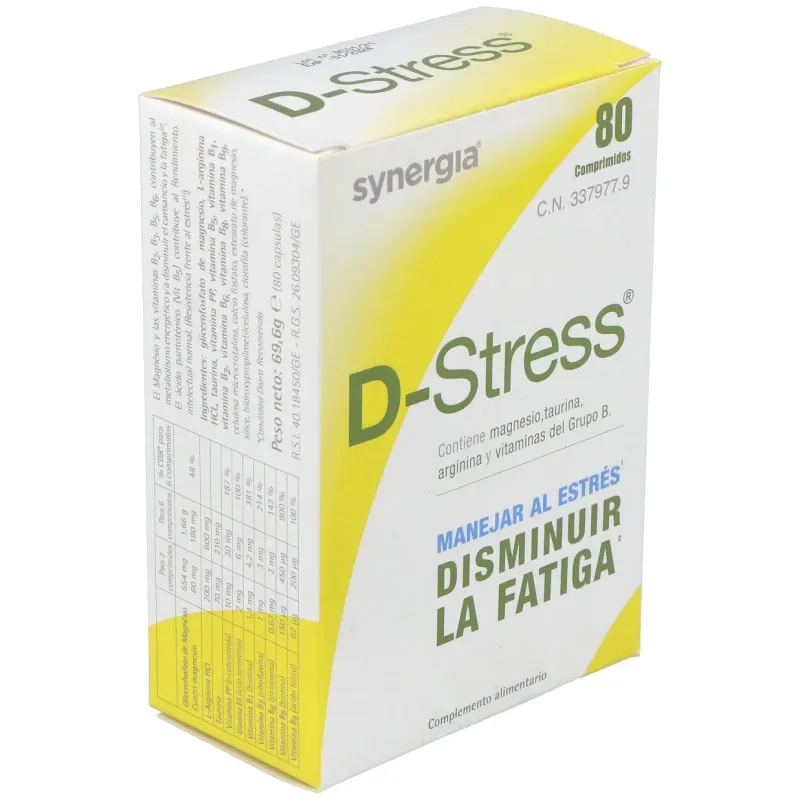 Hilefarma d-stress 80comp | Farmacia Barata