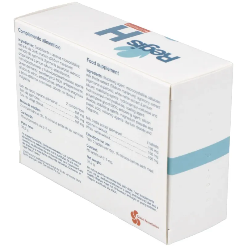 Regis h + silimarina 60 caps | Farmacia Barata